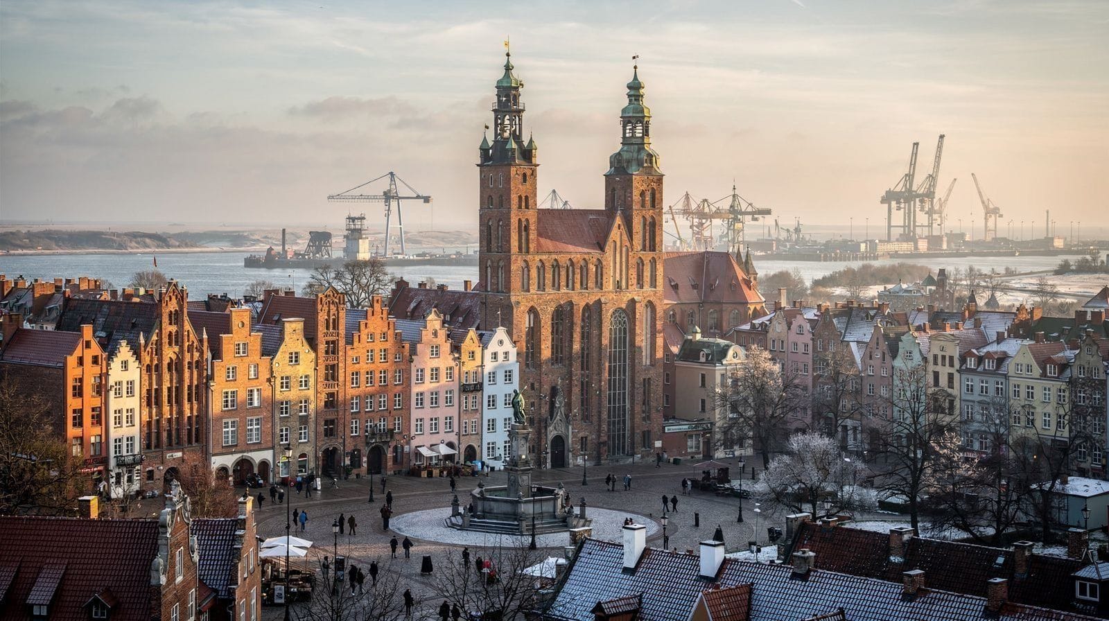 Invierno báltico: una estación con personalidad propia en Gdańsk