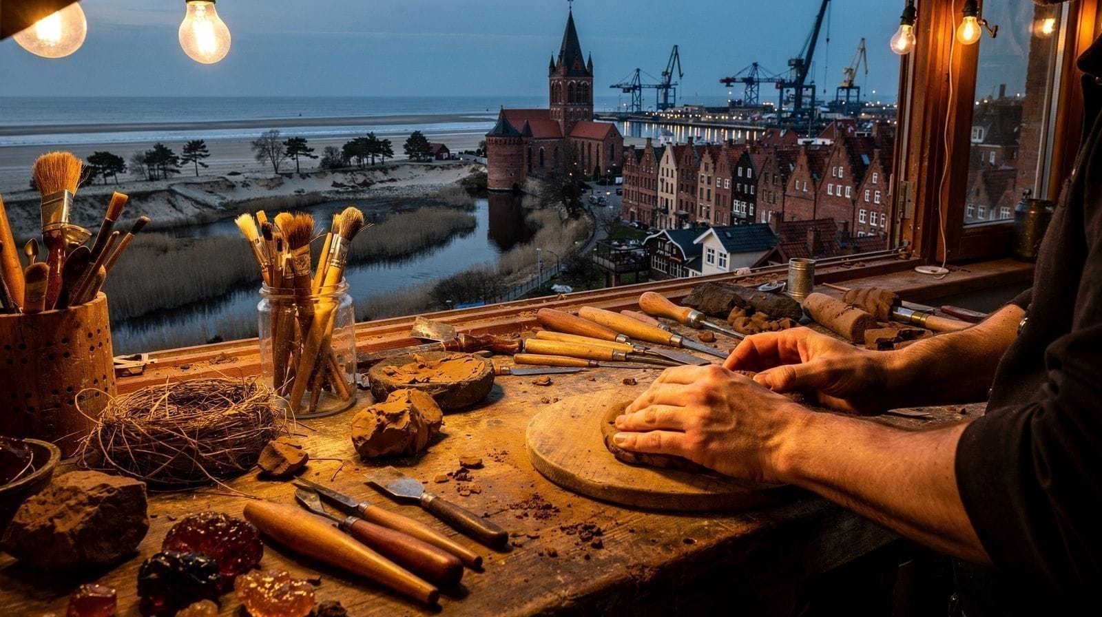 Ateliers de bijoux en ambre à Gdańsk : créez votre propre souvenir