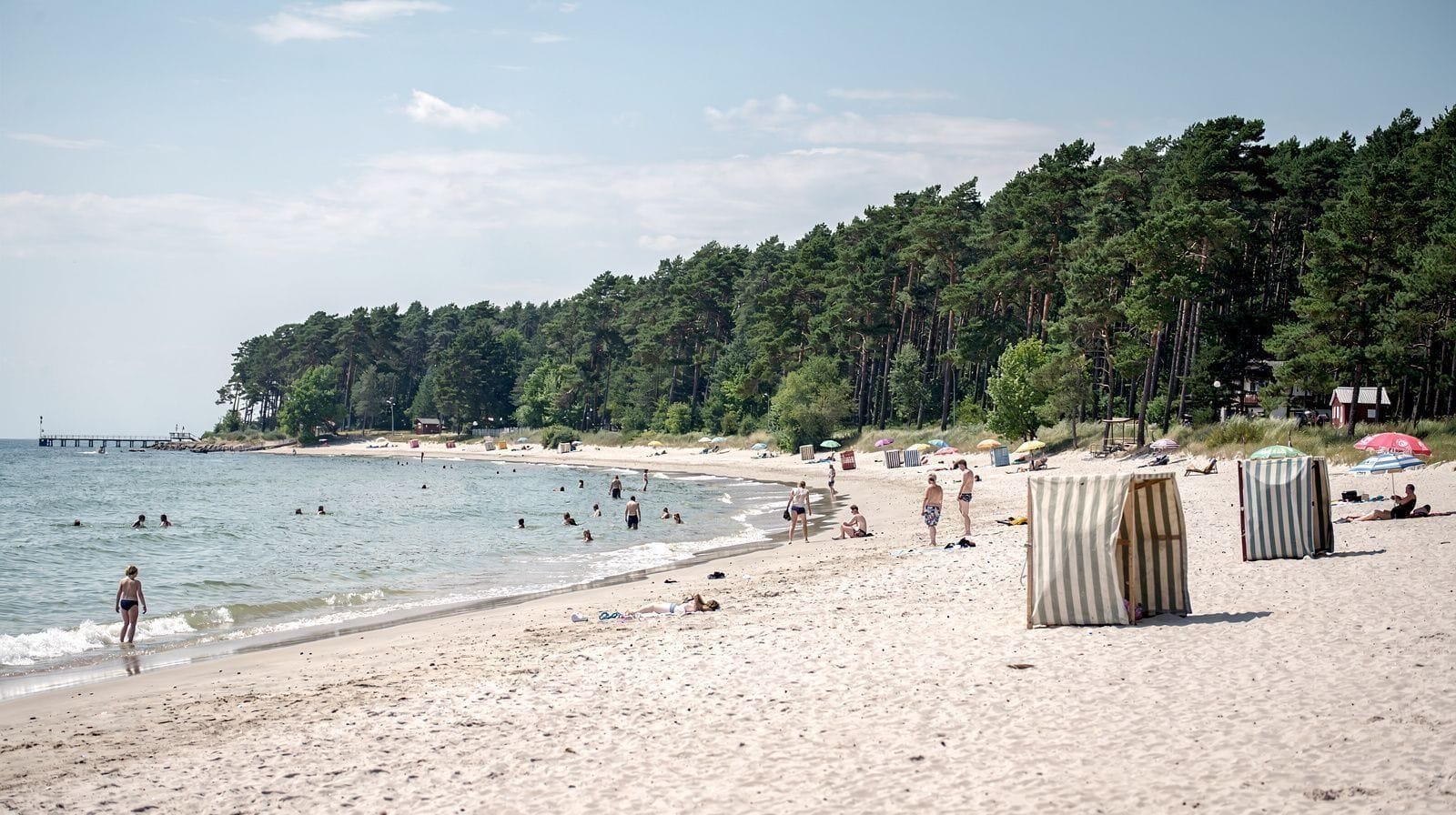 Plages de Gdańsk et baignade en mer Baltique